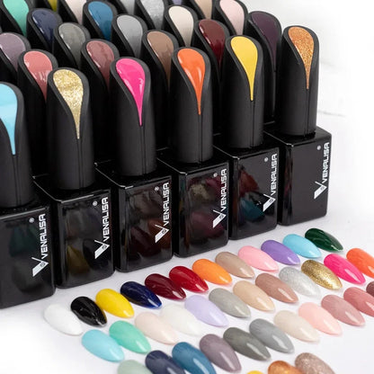 Venalisa 15ml Nail Art Gel Polish for Nails French Tip Manicure Gel Varnish Enamel Lacquer Color OEM Logo UV LED Nail Gel Polish Good Vibrations