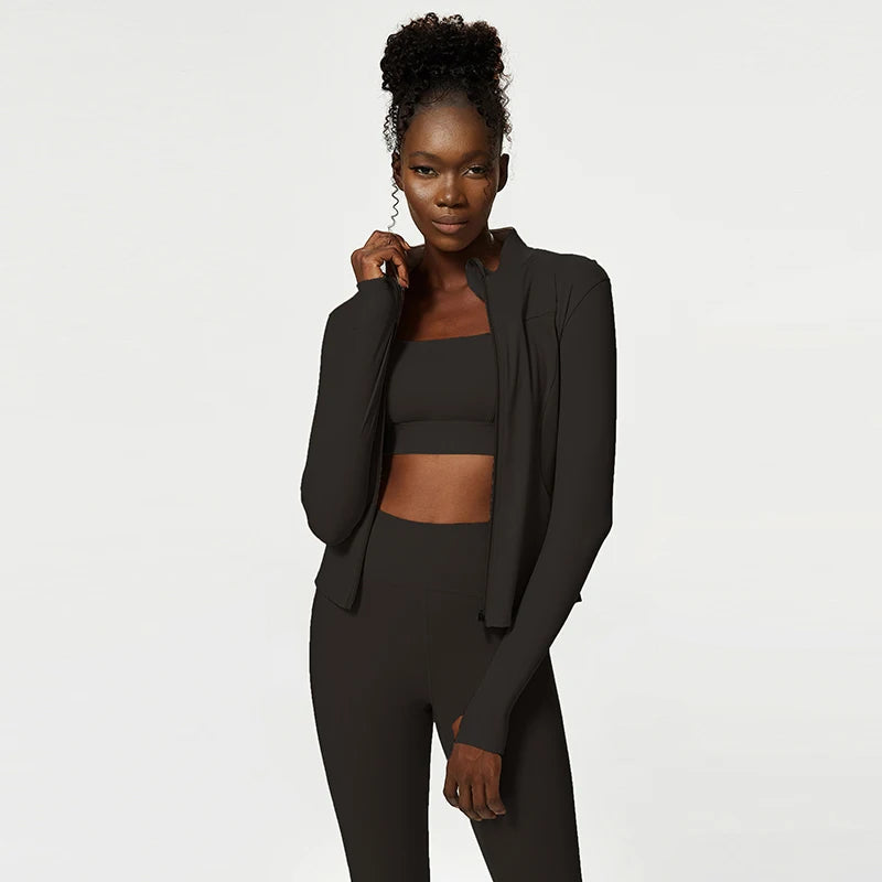 Athletic Exercise Sport Women Set Stretchy Plus Size Workout Sets Anti-static 3 Piece Women Fitness Suits Good Vibrations