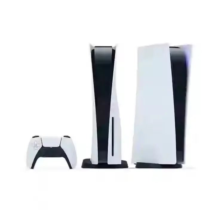 New PlayStation 5 Disc Edition Console Big Deal Includes 2 Controllers Good Vibrations