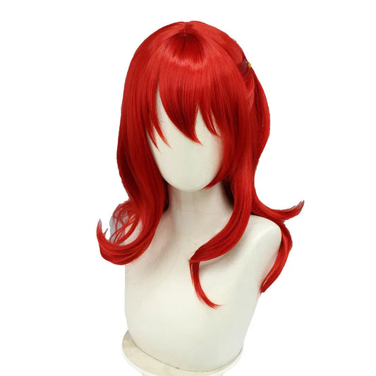 Anime Bocchi the Rock Ikuyo Kita JK Uniform Cosplay Costume Red Wig Bocchi the Rock Skirt Socks Party Girls Women Outfits Good Vibrations