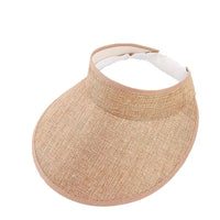 Sun Visors For Women Faux Linen Fashion Hats For Women Sports Visor Women hats Good Vibrations