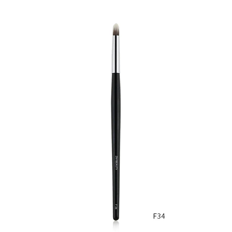 ZNY Professional 5-40 Pcs Black Wholesale Makeup Brushes Set Powder Foundation Highlight Eyebrow Eye Shadow Brushes Makeup Good Vibrations