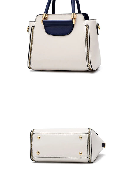 Women's bag 2025 new fashion women's bags hit color hand-held  bag Europeand the United States all-match shoulder messenger bag Good Vibrations