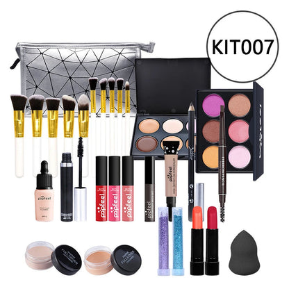 HOT 20 Styles New Fashion Eye Shadow POPFEEL Birthday Gift Makeup Gift Set ALL in ONE Full Professional Makeup Kit for Girl Good Vibrations