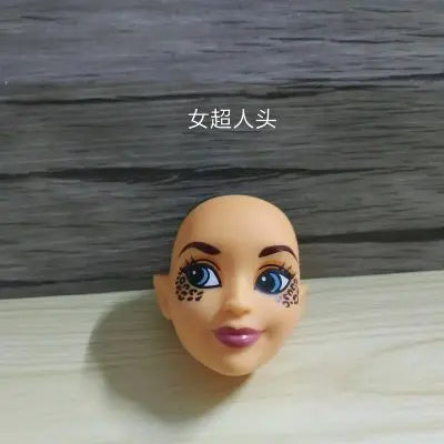 Monstering High Doll Toy Head No Hair Doll  Heads DIY Plants Hair Head Doll Bald Heads Original Rare Collection Head Toys Good Vibrations