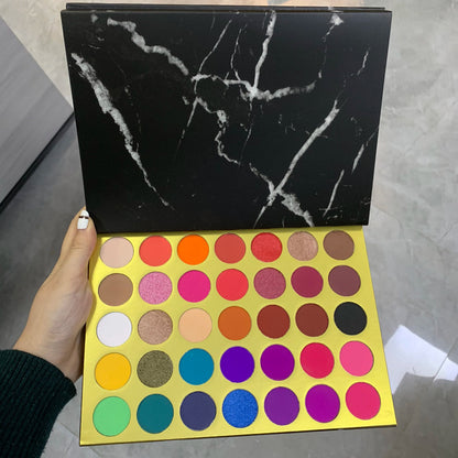 Wholesale Custom Your Own Brand Makeup Eye Shadow Palette Private Label Makeup Eyeshadow Palette Good Vibrations