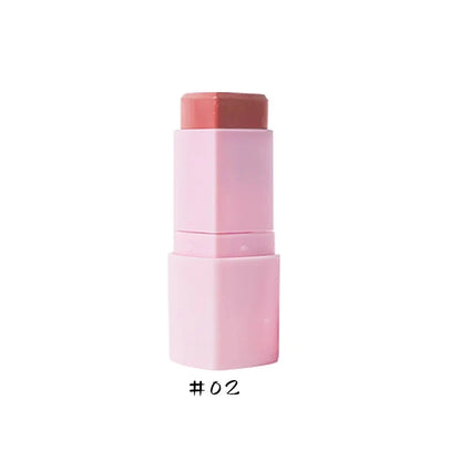 Custom LOGO hot sale heart-shaped rouge stick blush stick lipstick natural colour correction stick lipstick blusher Good Vibrations