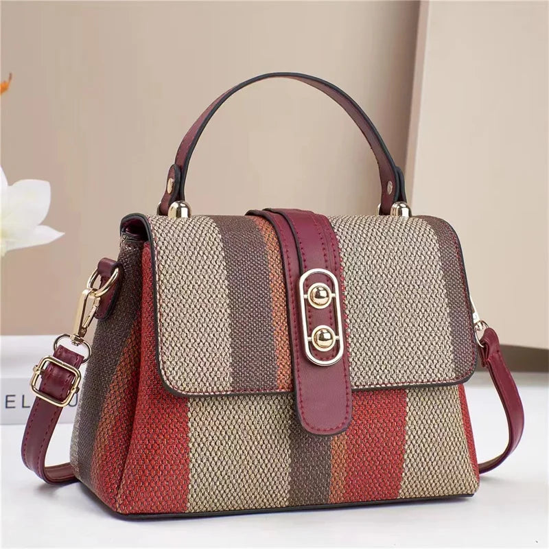 New Contrasting Multi Compartment Cross-border Crossbody Bag 2024 Shoulder Bag Handbag 19938 Good Vibrations
