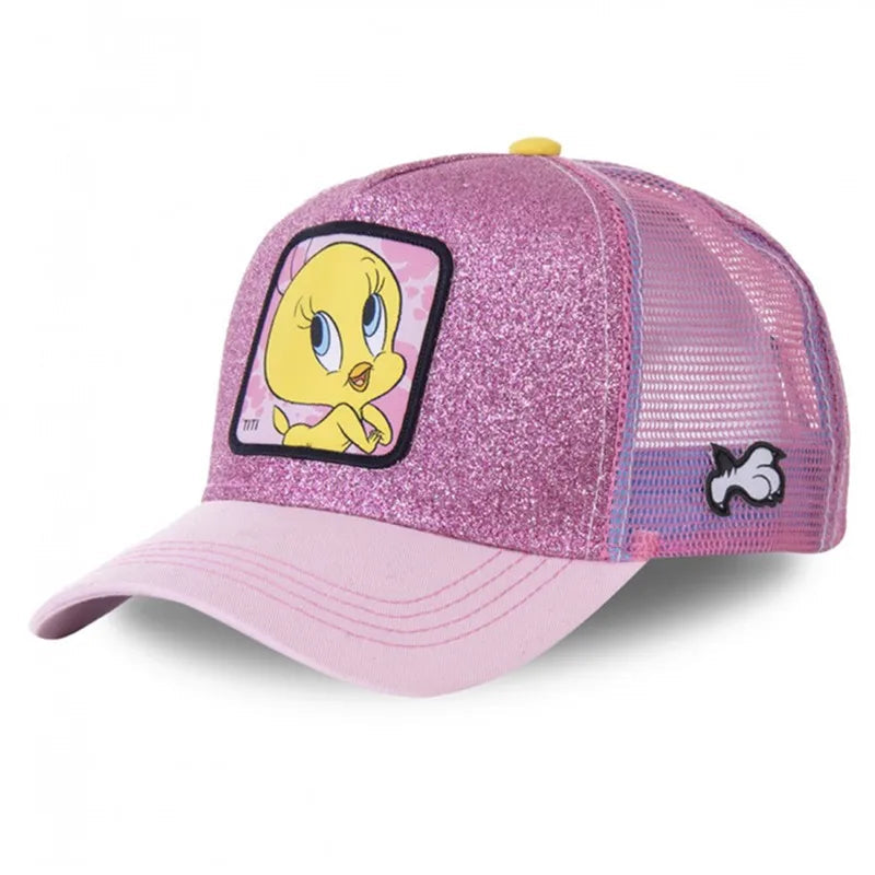 Hot Sale Unisex Anime Cartoon Cap High Quality Patch Draw Baseball Cap Men Trucker Hat Good Vibrations