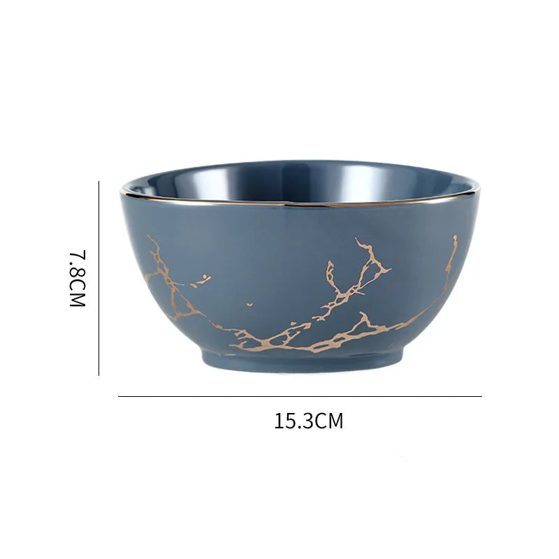 Nordic Dinner Irregular Plates Ins Gold Inlay Dinner Dish Marble Steak Plates Ceramic Dishes Tray Dinnerware Sets Drop Shipping Good Vibrations