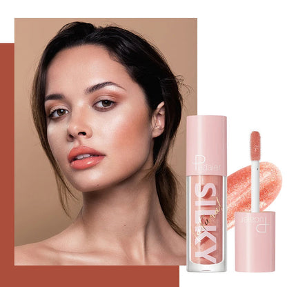 Wholesale Makeup 16 Colors Mirror Water Gloss Lip Gloss Moisturizing Lasting Vegan High Shine Lipgloss Private Label Cosmetics Good Vibrations