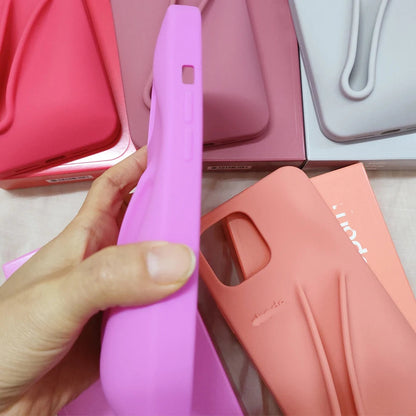 Original Quality Lipstick DIY Make-up Rhod Soft Case for iPhone 16 15 14 13 12 Pro Max with Lip Gloss Holder Ins Hot Cover Good Vibrations
