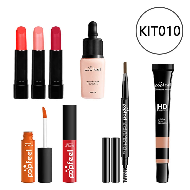 HOT 20 Styles New Fashion Eye Shadow POPFEEL Birthday Gift Makeup Gift Set ALL in ONE Full Professional Makeup Kit for Girl Good Vibrations