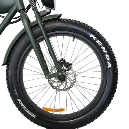 US in Stock Fast Electric Bike Lithium Battery Alloy Frame 7speed Gear Fat Tire Electric Dirt Bike Good Vibrations