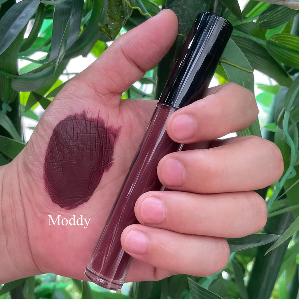 Wholesale Low Moq Matte Liquid Lipstick Vegan Private Label Waterproof Long Lasting Lip Stick Custom Liquid Lipstick Good Vibrations