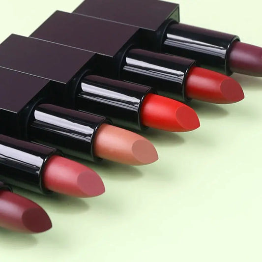 SENKA Private Label Creamy Cosmetics Magnetic Tube Pink Lip Stick Vegan Makeup Velvet Waterproof Matte Lipstick Good Vibrations