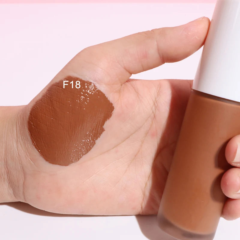 Cosmetics Vegan Make up Foundation High Quality for Black Women Dark Skin Full Coverage Liquid Foundation Private Label Good Vibrations