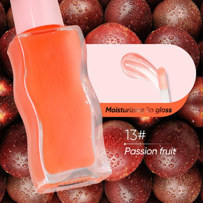 Wholesale Glossy Lip Gloss with Glitter Mineral-Infused Private Label Beauty Makeup Cream Liquid in Box Packaging Good Vibrations