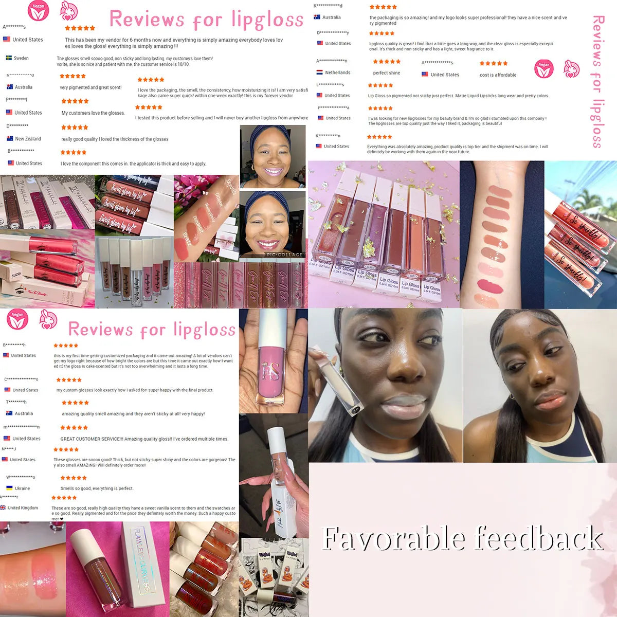 Make Your Own Brand Makeup Lipgloss Wholesale Custom logo Vegan Private Label Nude Lip Gloss Good Vibrations
