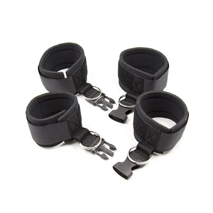 BDSM 4pcs Adult Sex Toys Games Handcuffs Bondage Gear Sex Toys For Women Couples Gags Blindfold Sexy Shop Exotic Accessories GOOD Vibrations