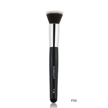 ZNY Professional 5-40 Pcs Black Wholesale Makeup Brushes Set Powder Foundation Highlight Eyebrow Eye Shadow Brushes Makeup Good Vibrations