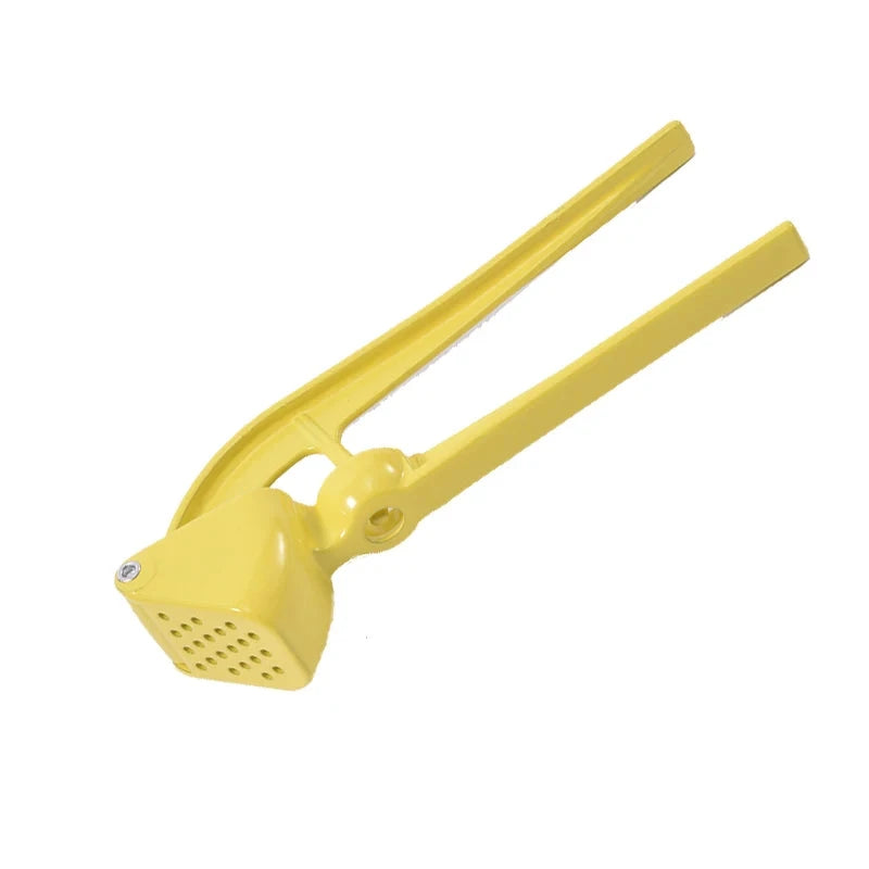 Hot Selling Kitchen Gadgets Aluminum Alloy Garlic Press Manual Garlic Crusher Press Good Vibrations