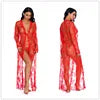 Women Set with Lace Trim Sexy Cardigan Robes Pajamas Young Girls Night Dress Sexy Lingerie Transparent Long Sleeve Woven Adults Good Vibrations
