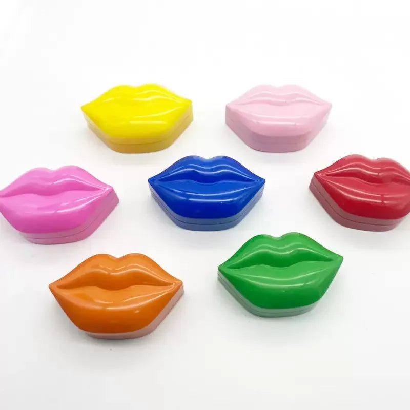Organic Hyaluronic Acid Lip Mask Vegan Crystal Lip Film Deep Nourishing Collagen Plump Hydrating Whitening Hydrating Lip Mask Good Vibrations