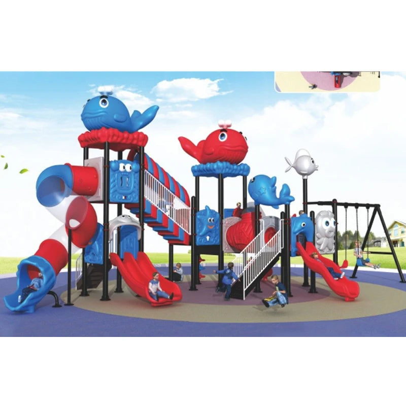 Customizable,School Park Available,High Quality,Modern Design China Wholesale Kids Outdoor Playground Playhouse Good Vibrations