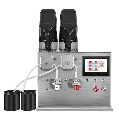 ANDUUK 30 ml 50 ml Automatic double head Easy operate precision touch screen Lip Gloss Nail Gel Polish uv gel filling machine Good Vibrations
