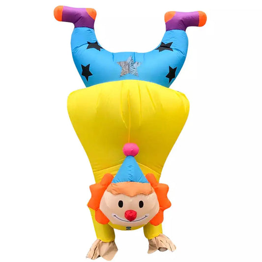 Halloween Costumes for Adult Men Women Cosplay Clown Anime Mascot Inflatable Costume Carnival Party Christmas Role Play Dress Good Vibrations