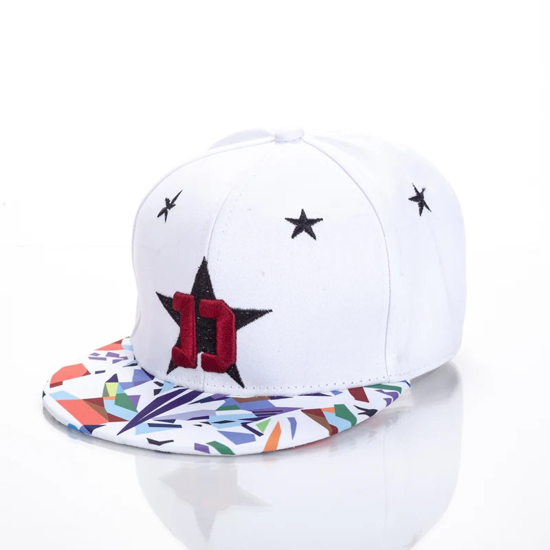 Acrylic Embroidered headwear outdoor casual sun baseball cap for man and women fashion new Hip Hop cap hat Female male Good Vibrations
