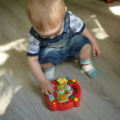 Baby Musical Toy with Animal Sound Kids Piano Keyboard Electric Flashing Music Instrument Early Educational Toys for Children Good Vibrations