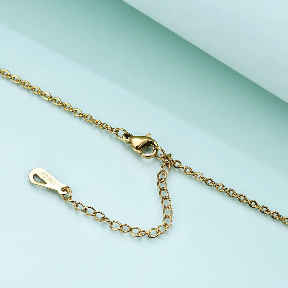 Fashion Heart Locket Pendant Necklaces for Women Openable Photo Frame Floral Stainless Steel Necklaces Family Love Collar Good Vibrations
