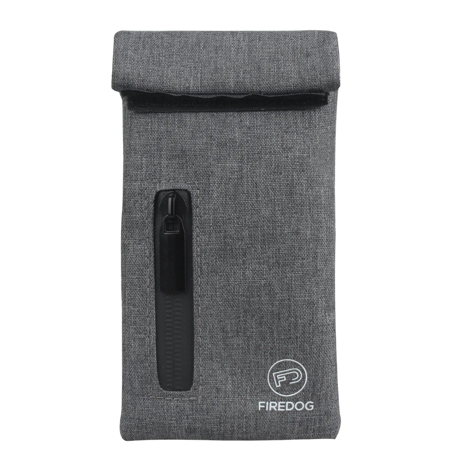 FIREDOG Smoking Smell Proof Pouch with Zipper, Carbon Lined PU Leather Herb Bag.