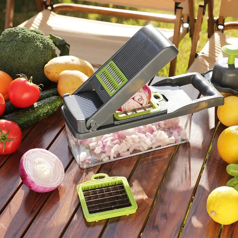 Manual Hand Easy Use Multifunctional Vegetables Cutter Kitchen Gadgets Vegetable Slicer Vegetable Chopper Good Vibrations