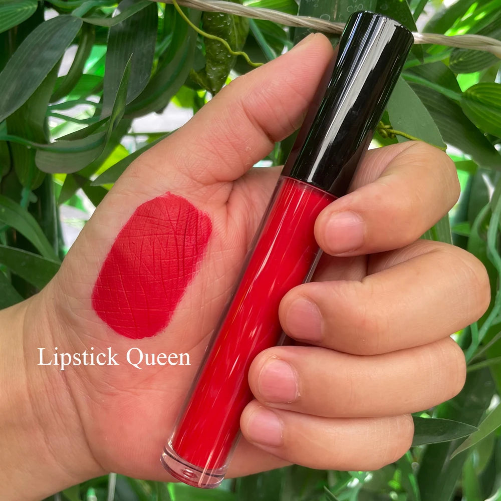 Wholesale Low Moq Matte Liquid Lipstick Vegan Private Label Waterproof Long Lasting Lip Stick Custom Liquid Lipstick Good Vibrations