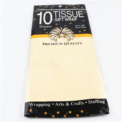 10 Pieces 50*66 Cm Tissue Paper DIY Handmade Craft Paper Flowers Gift Packing Wedding Festive Party Home Decoration Supplies Good Vibrations