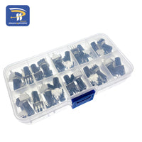 RV09 Kit Vertical 12.5mm Shaft 1K 2K 5K 10K 20K 50K 100K 1M 0932 Adjustable Resistor 9 Type 3Pin Seal Rotary Potentiometer Good Vibrations