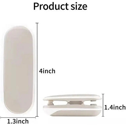 Kitchen Gadgets Gift Set Plastic Bag Cutter Sceller Portable Potato Chips Closer Snacks Packet Food Sealer Good Vibrations