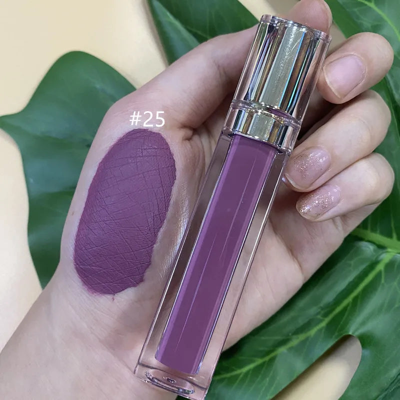 Hot Selling Liquid Matte Lipstick Private Label Waterproof Makeup Lip Gloss  Lipgloss for Women Good Vibrations