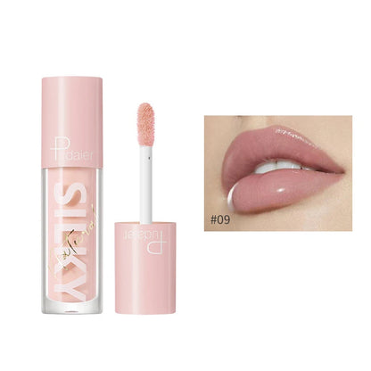 Wholesale Makeup 16 Colors Mirror Water Gloss Lip Gloss Moisturizing Lasting Vegan High Shine Lipgloss Private Label Cosmetics Good Vibrations