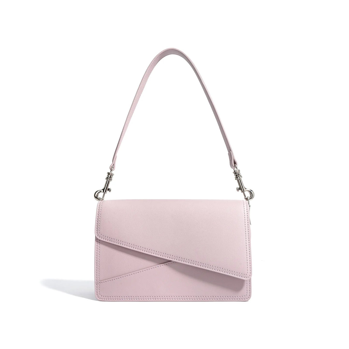 New Geometric Color Blocking Small square Bag 2024 Minimalist Color Blocking Single Shoulder Crossbody Versatile Underarm Bag Good Vibrations
