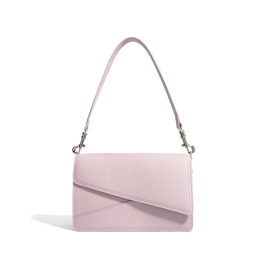 New Geometric Color Blocking Small square Bag 2024 Minimalist Color Blocking Single Shoulder Crossbody Versatile Underarm Bag Good Vibrations