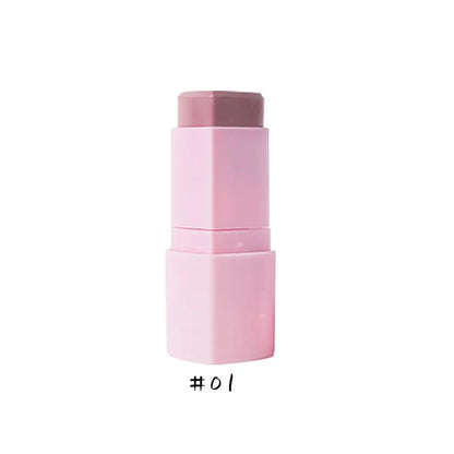 Custom LOGO hot sale heart-shaped rouge stick blush stick lipstick natural colour correction stick lipstick blusher Good Vibrations