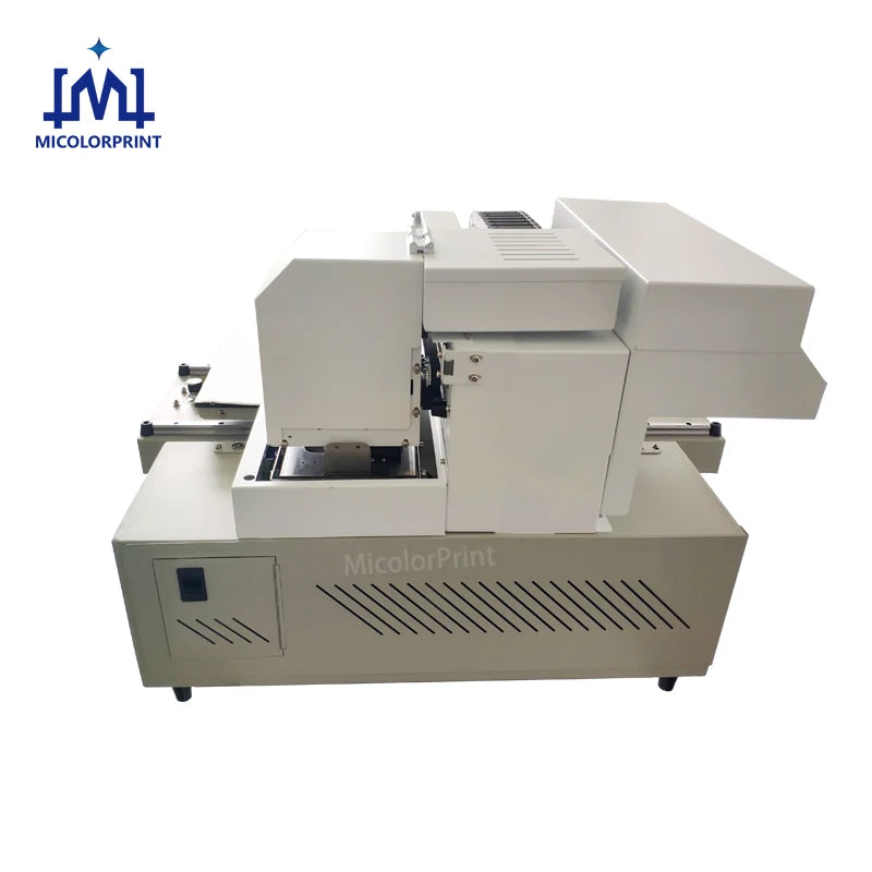 Micolorprint High Quality Inkjet Flatbed Printer with White Ink Circulation Automatic T-Shirt Printing Machine Good Vibrations