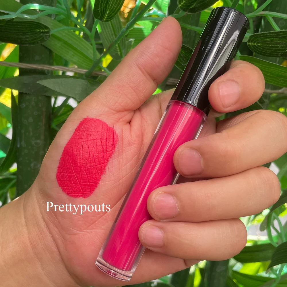 Wholesale Low Moq Matte Liquid Lipstick Vegan Private Label Waterproof Long Lasting Lip Stick Custom Liquid Lipstick Good Vibrations