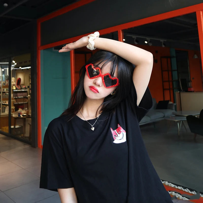 1 Pcs Sunglasses Funny Crazy Party Dress Glasses Accessories Novelty Costume Party Carnival Glasses Event Decoration Supplies Good Vibrations