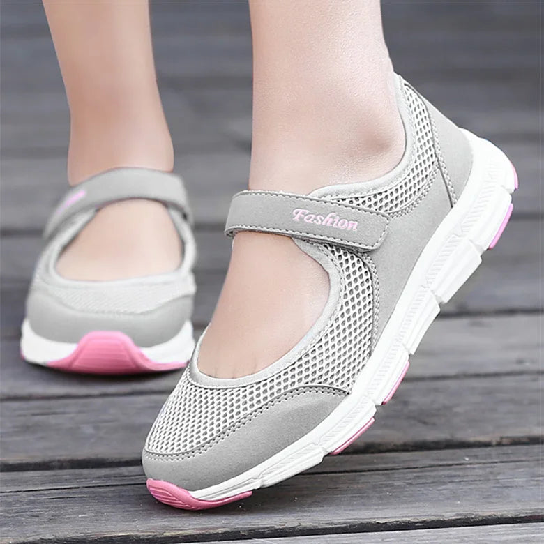 Women Shoes Breathable Vulcanized Shoes White Zapatillas Mujer Super Light Women Casual Shoes Sneakers Woman Footwear Women Flat Good Vibrations