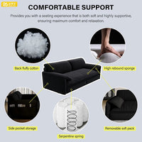 Modern Design High Rebound Sponge Storage Side 3 in 1 Sofa Bed with Serpentine Spring Single Apartment Furniture Good Vibrations